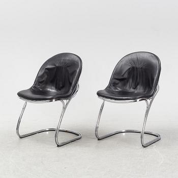 Gastone Rinaldi, stolar, ett par, "Pascale", Thema, 1970-tal.