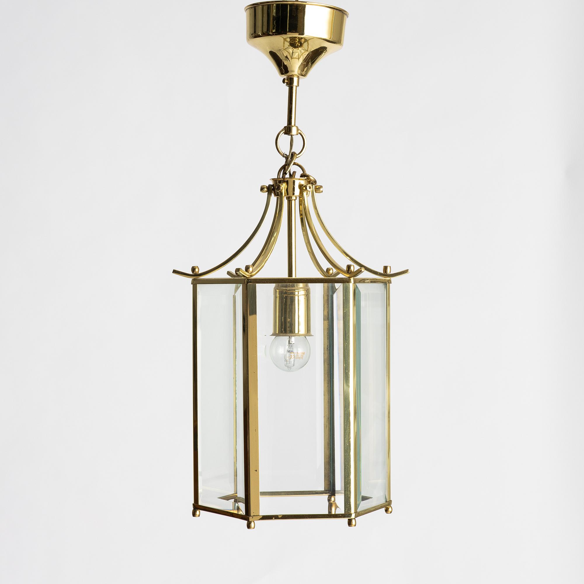 Ceiling lamp, second half of the 20th century.