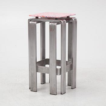 Stamuli & Alessandro Bruzzone, a stool, Greenhouse Bar for Stockholm Furniture Fair 2024.