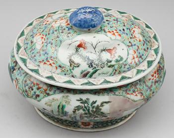 TERRIN, porslin, Kina, 1800-/1900-tal.