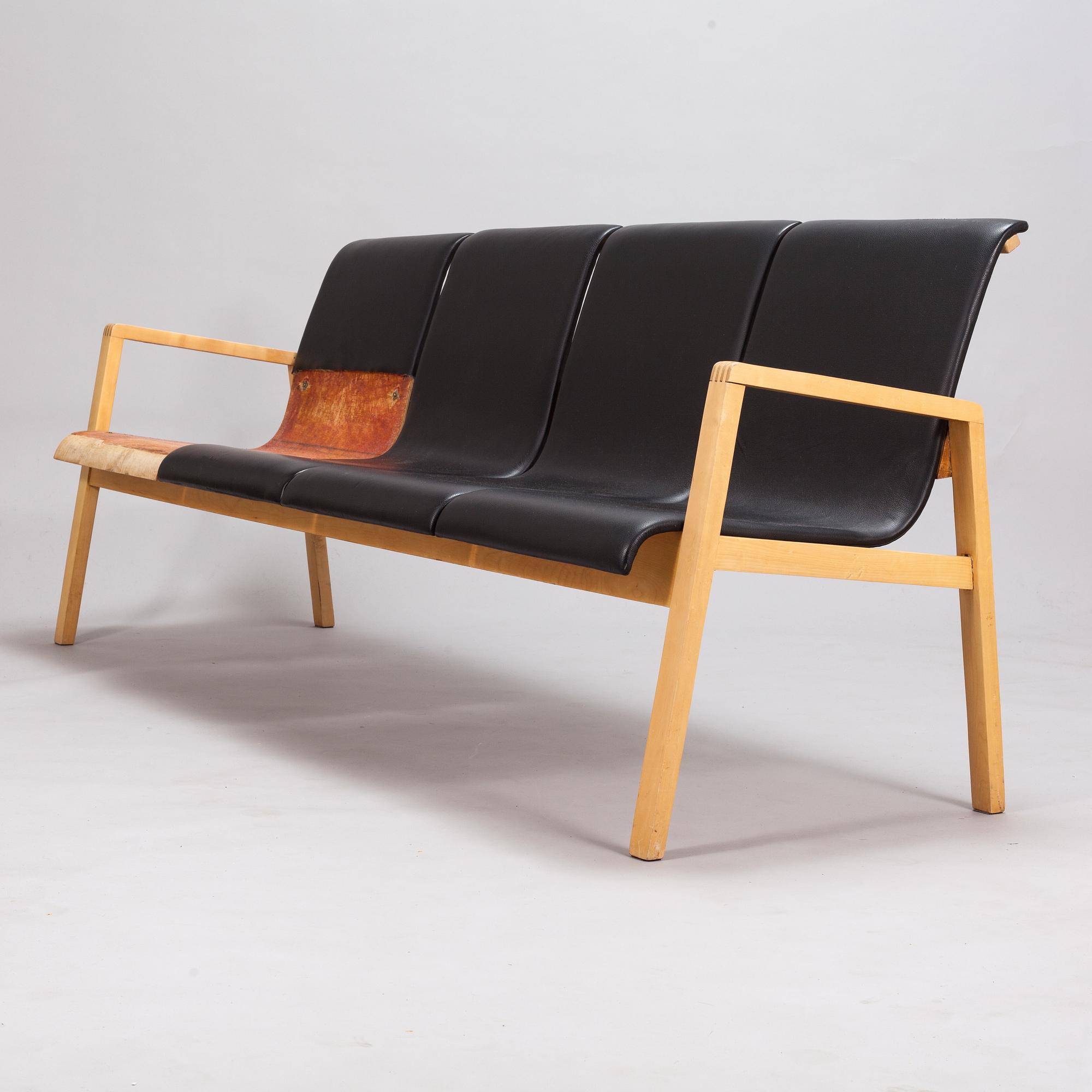 Alvar Aalto, soffa, 51/4 Artek 1900-talets slut.