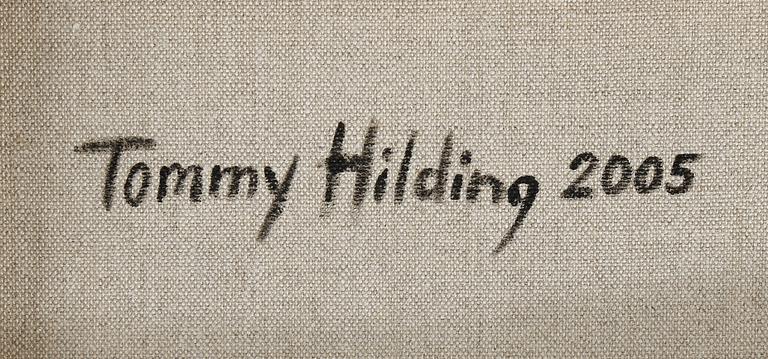 TOMMY HILDING, olja på duk, a tergo signerad och daterad 2005.
