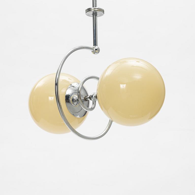 A ceiling lamp, "Swedish Modern, 1940s.