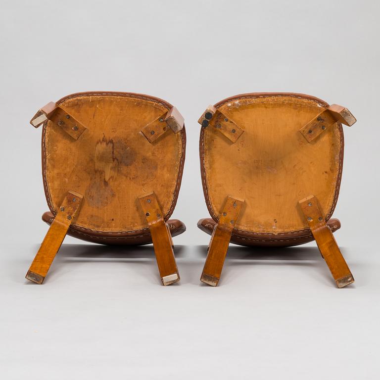 Alvar Aalto, ten 1950's '62' chairs, O.Y. Huonekalu- ja Rakennustyötehdas A.B., Finland.