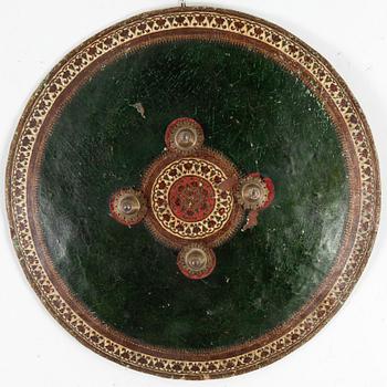 a indo persian shield from the late 19h Century.