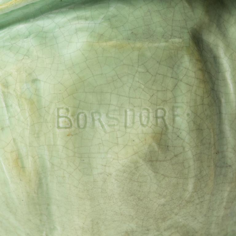 Ernst Borsdorf, an Art Nouveau vase, A Förster, Germany, early 20th century.