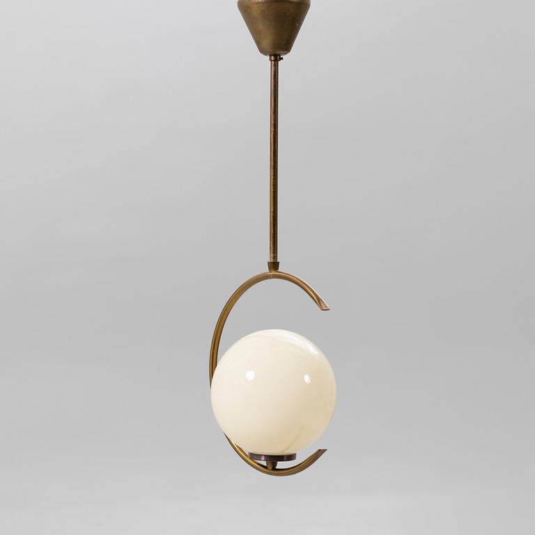 Ceiling lamp, Scandinavian Modern, 1940s.