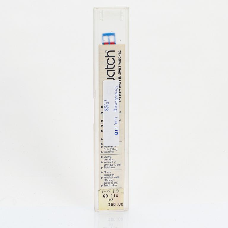 Swatch, Frontloop, wristwatch, 25 mm.