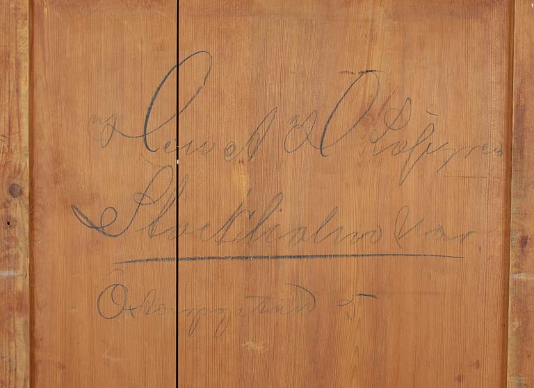 HERRBYRÅ, nyrenässans, 1800-talets slut.