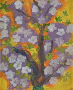 834. Inge Schiöler, "Blommor på kvist".