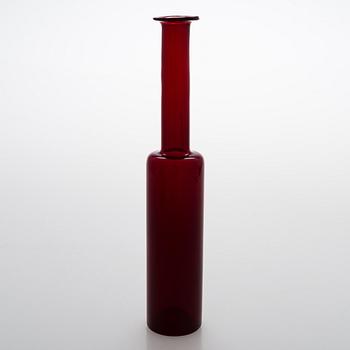 Nanny Still, flaska, signerad Nanny Still, Riihimäen lasi Oy.