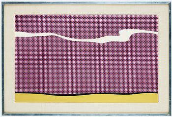 Roy Lichtenstein, "Landscape I" ur "Ten Landscapes".