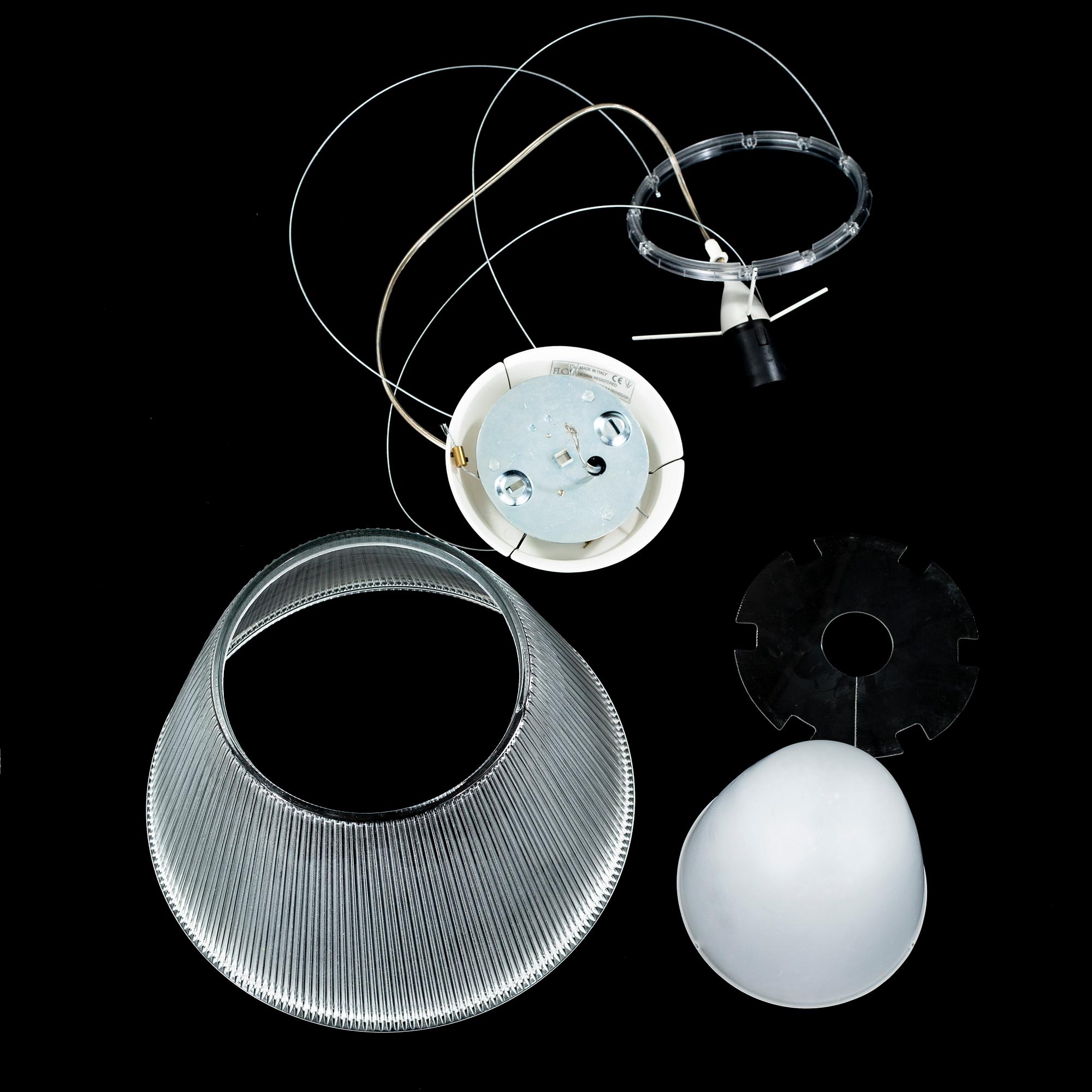 PHILIPPE STARCK, ett par lampor, "Romeo Moon S1", Flos, modell lanserad ca 1996.