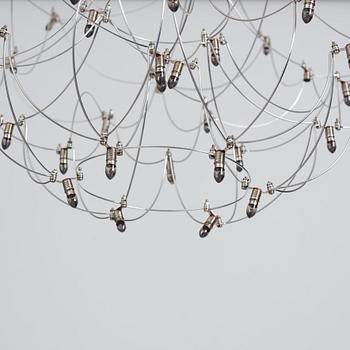 Jan Pauwels, a chandelier, modell "Q2 Hangin lamp", Baxter, Italy, post 2009.