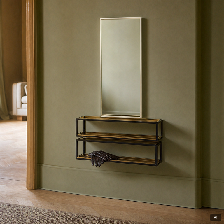 Ulf Scherlin, hall furniture, 3 pieces, Scherlin Form.