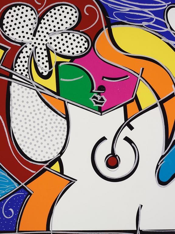 ROMERO BRITTO, silkscreen, signed with pencil and numbered HC.