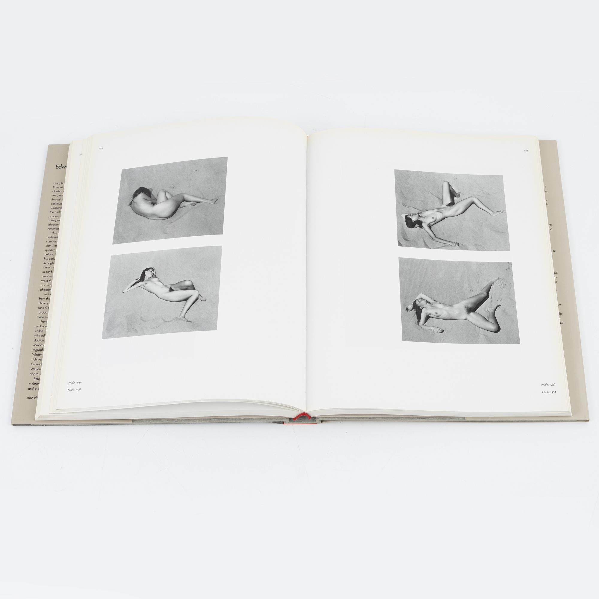 Edward Weston, 2 photobooks.