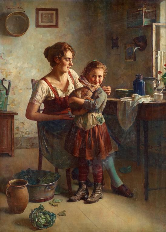 Edmund Adler, Kaninen/Mor med barn.