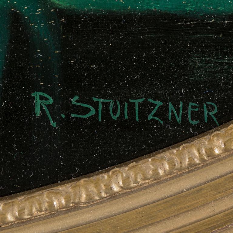 RUDOLF STOITZNER, oil on canvas, signed.