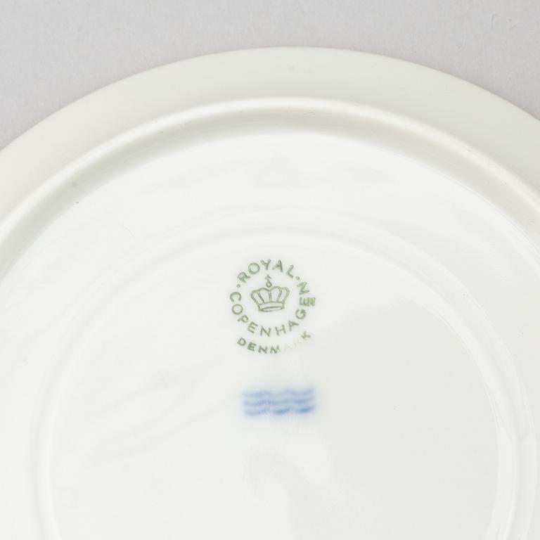 Royal Copenhagen, kaffeservis/presentationsservis, 9 delar, porslin, Danmark.