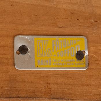 Sofa and armchair, Swedish Modern, Eks Malmö, mid-20th century.