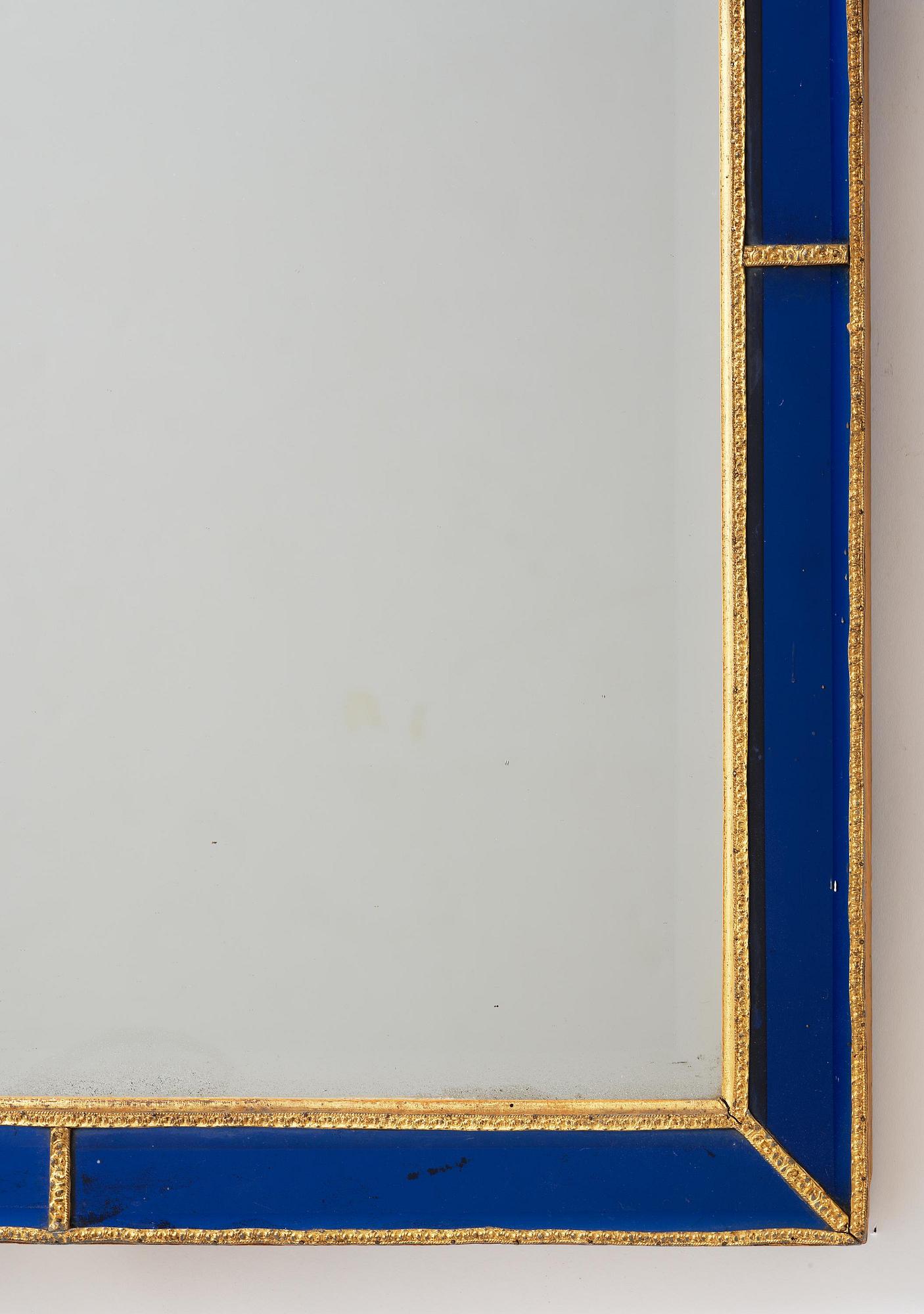 Spegel, tillskriven Burchard Precht ca 1720, Barock.
