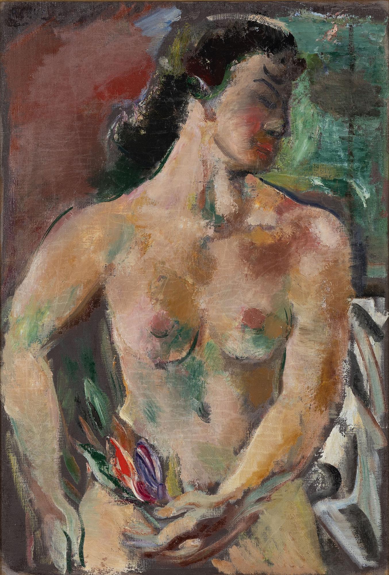 Jules Schyl, Nude.