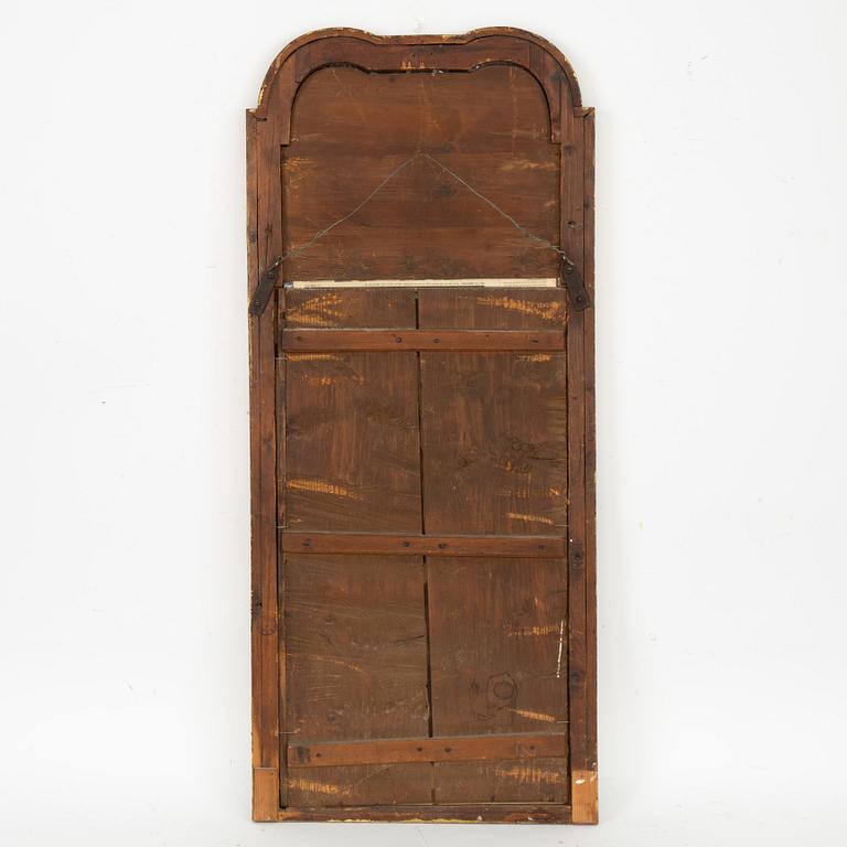 An 18th Rococo century mirror.