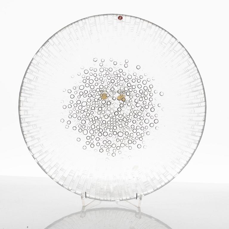 Tapio Wirkkala, service parts, glass, 60 pieces, "Ultima Thule", Iittala, second half of the 20th century.