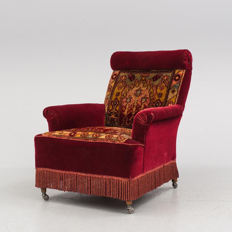 A Late 19th century armchair.