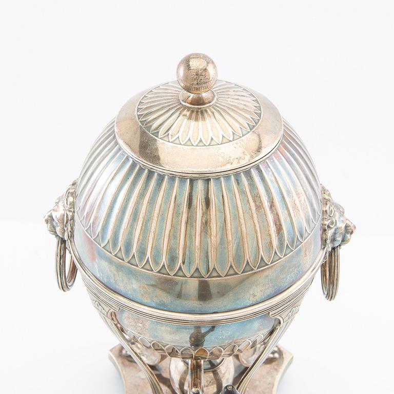 Anton Michelsen, warm beverage dispenser, silver Denmark 1904.