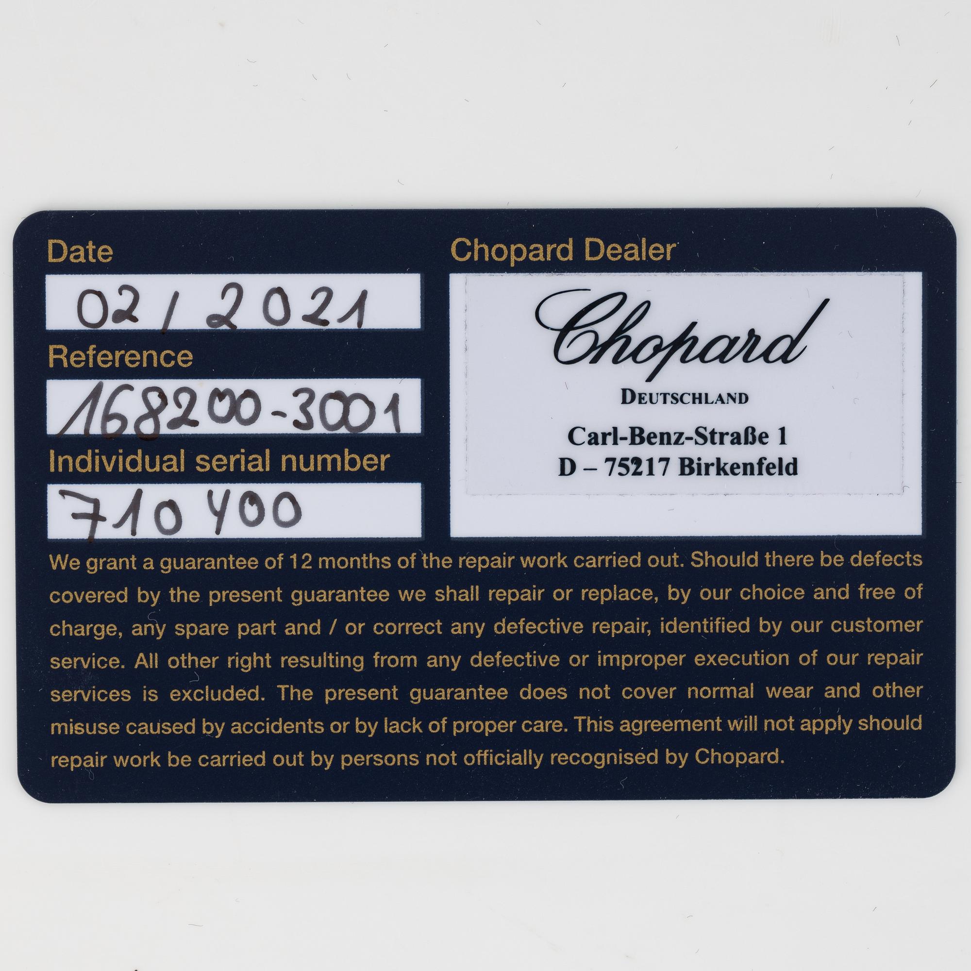 Chopard, LUC 2000 Sport, armbandsur, 40 mm.