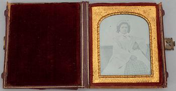 FOTOGRAFI, Daguerreotypi. Bracher, Photographic artist Oxford 1852-1863.