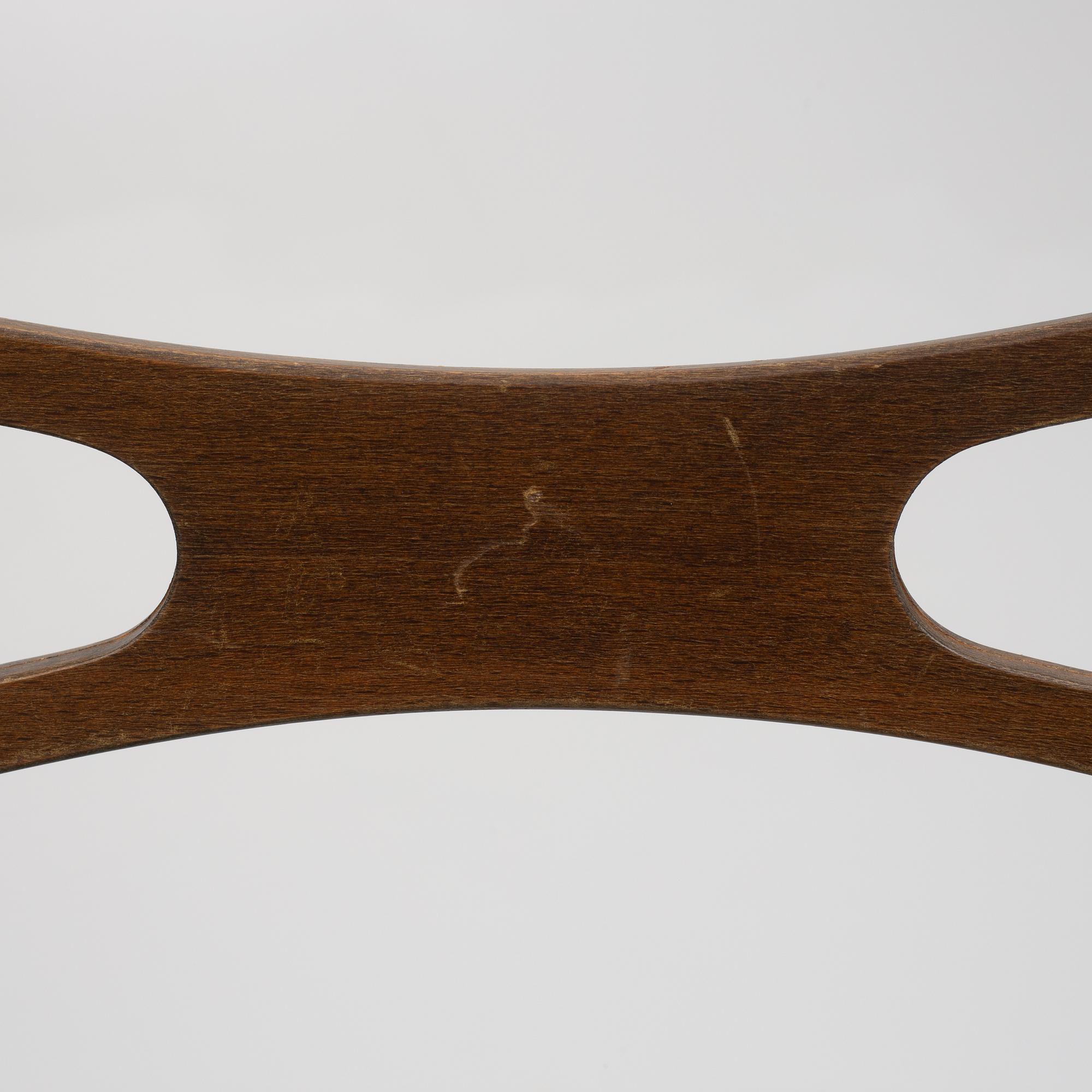 Oscar Edvin Eklund, three chairs , Oscar Edv Ekelund's  Factory, Virserum 1950s/60s.
