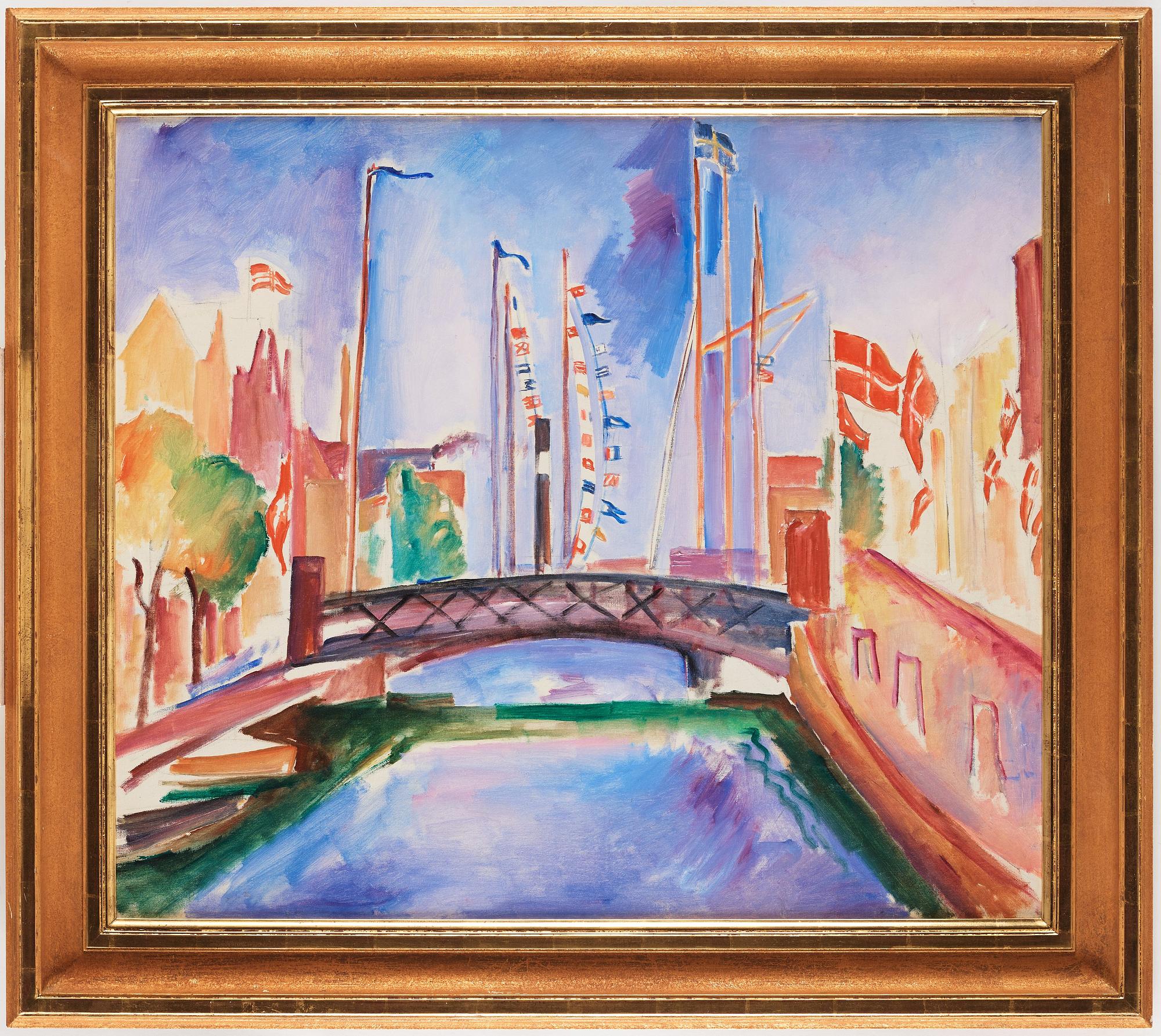 Tor Bjurström, "Broen, Kobenhavn" (The bridge, Copenhagen).