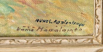 Väinö Hämäläinen, Sjölandskap från Montanlampi.