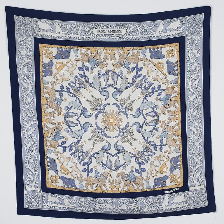 SCARF, Hermès, "Early America".