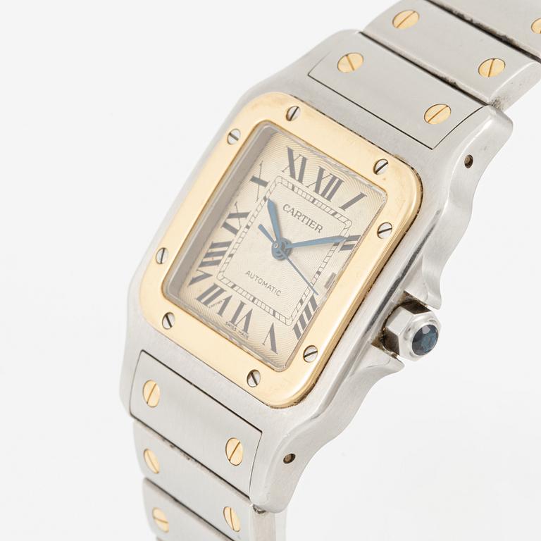 Cartier, Santos Galbée, wristwatch, 29 x 29 (41) mm.