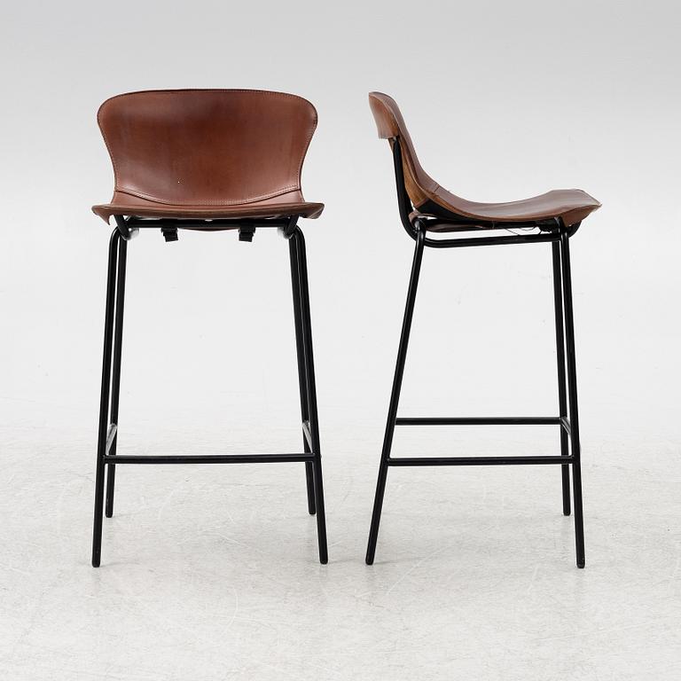 Axel Bjurström, barstolar, 9 st, "Hammock", David Design.