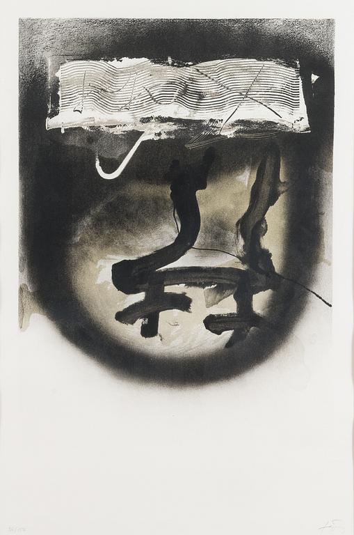 Antoni Tàpies, "Affiche avant lettre 217, FIAC".