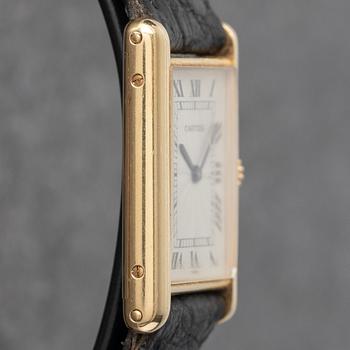 Cartier, Tank Louis, "Guilloché Dial", ca 2000.