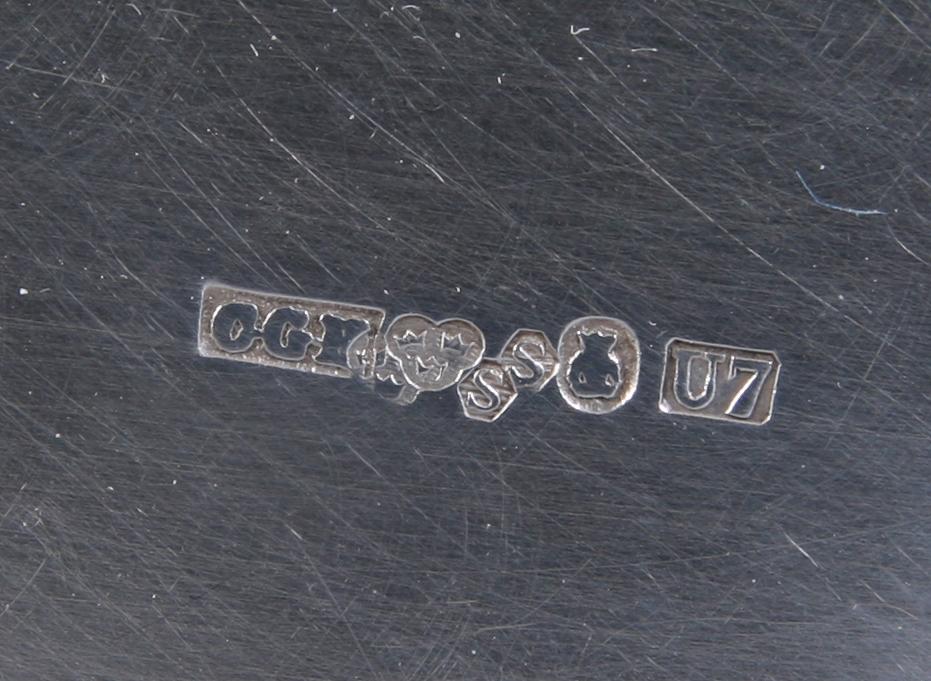 MOCCAKANNA samt GRÄDKANNA, silver, C G Hallberg, Stockholm 1922. 365 gr.