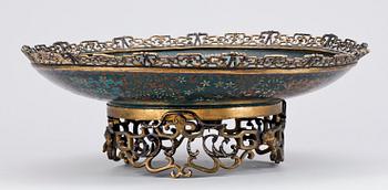 UPPSATSSKÅL, cloisonné. Korea/Japan ca 1900.