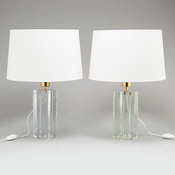 TIMO SARPANEVA, bordslampor, ett par, "Arkipelago". För Iittala.
