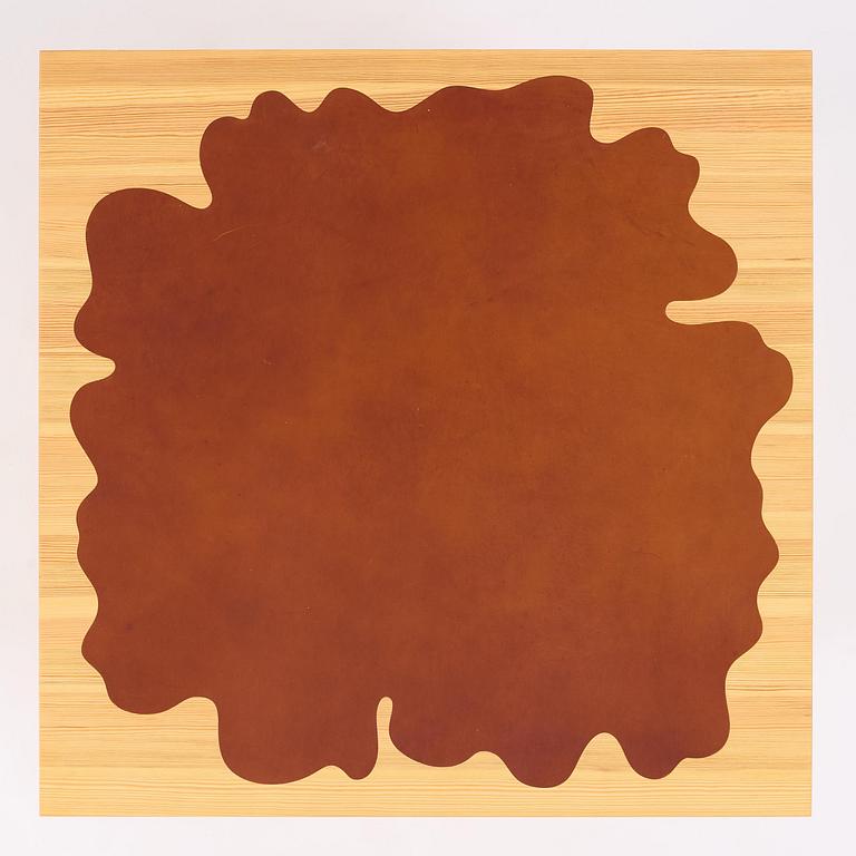 Mathieu Gustafsson, a prototype coffee table, "Slab", executed by cabinetmaker Markus Karlbom, Burhult, 2024.