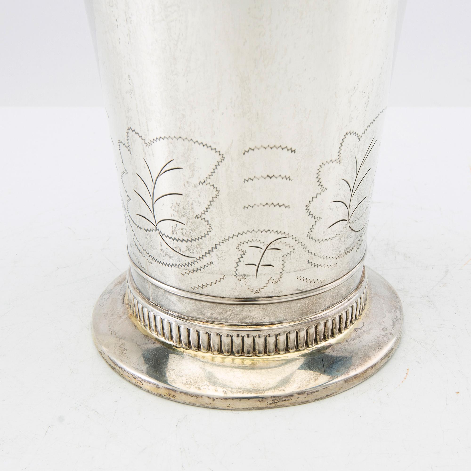 CG Hallberg, Vas, silver Stockholm 1938.