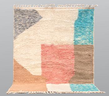 A Moroccan carpet, 238 x 150 cm.