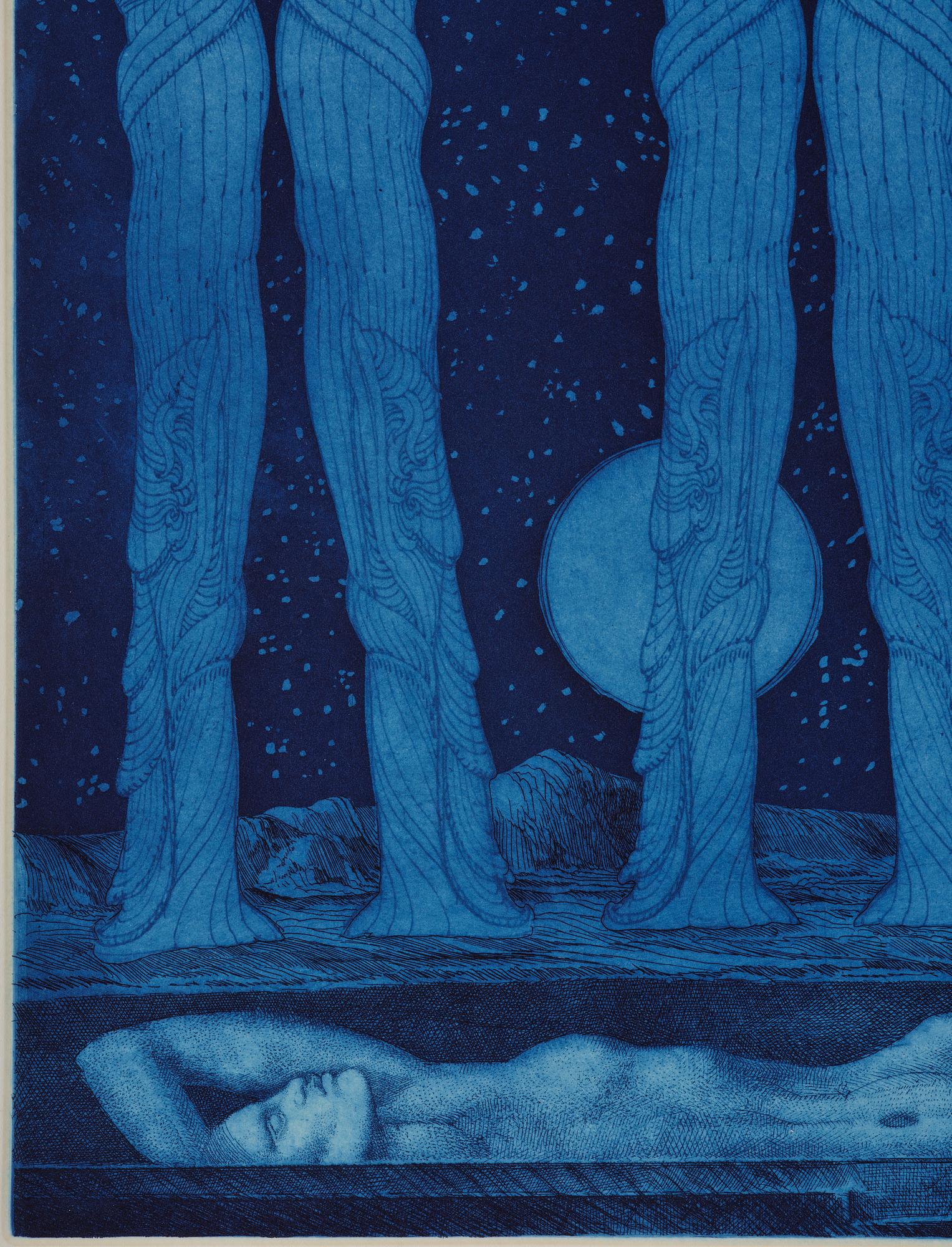 Ernst Fuchs, Untitled from: "Hommage aux Prix Nobel" (The Nobel Prize Portfolio).