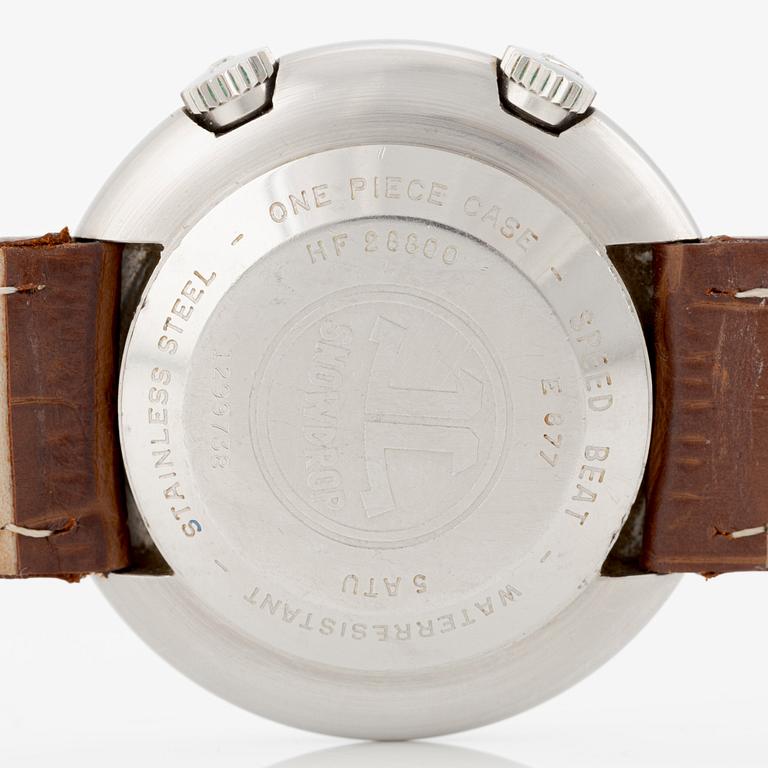 Jaeger-LeCoultre, Memovox, Snowdrop, "Speed Beat", ca 1971.
