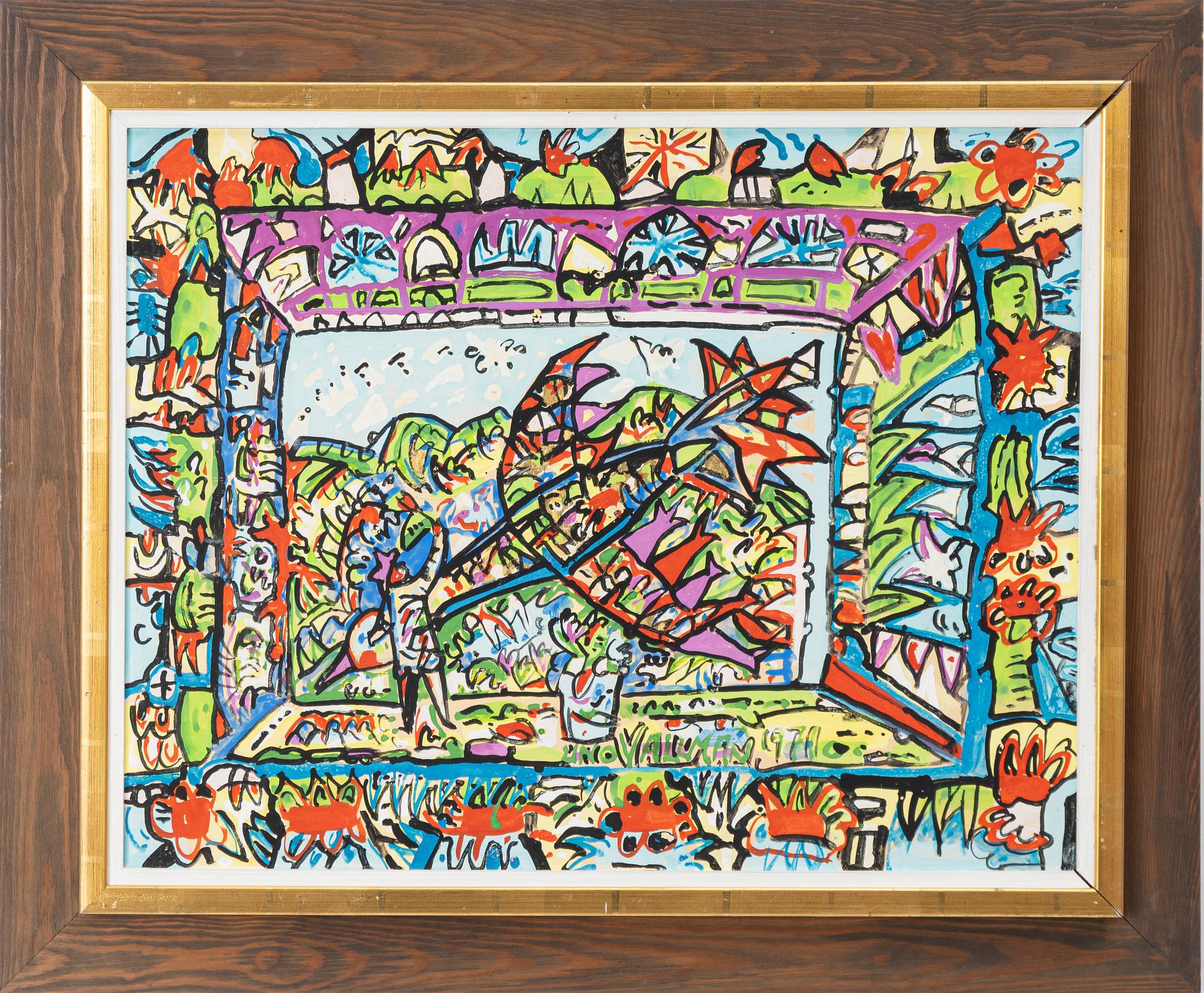 Uno Vallman, "By the window.".